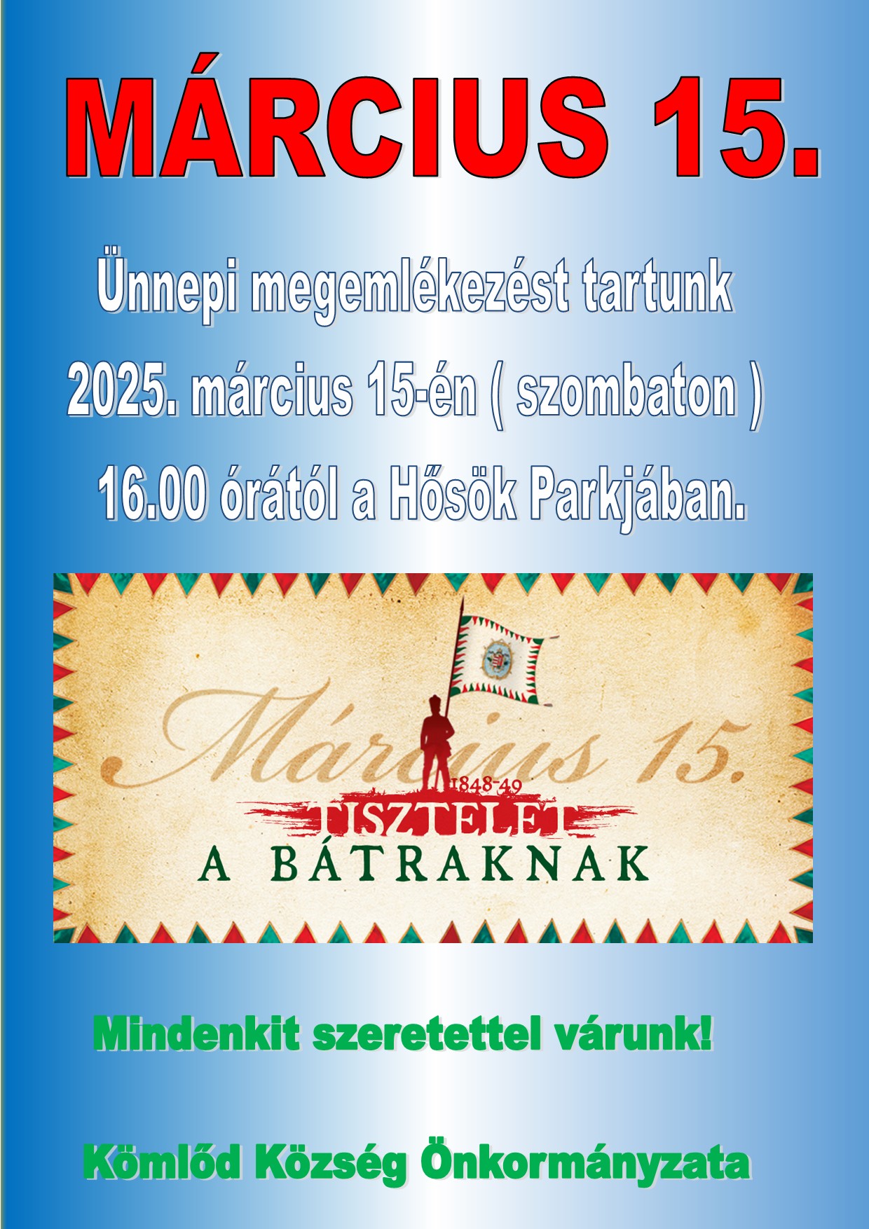 Meghívó március 15. Meghívó március 15.