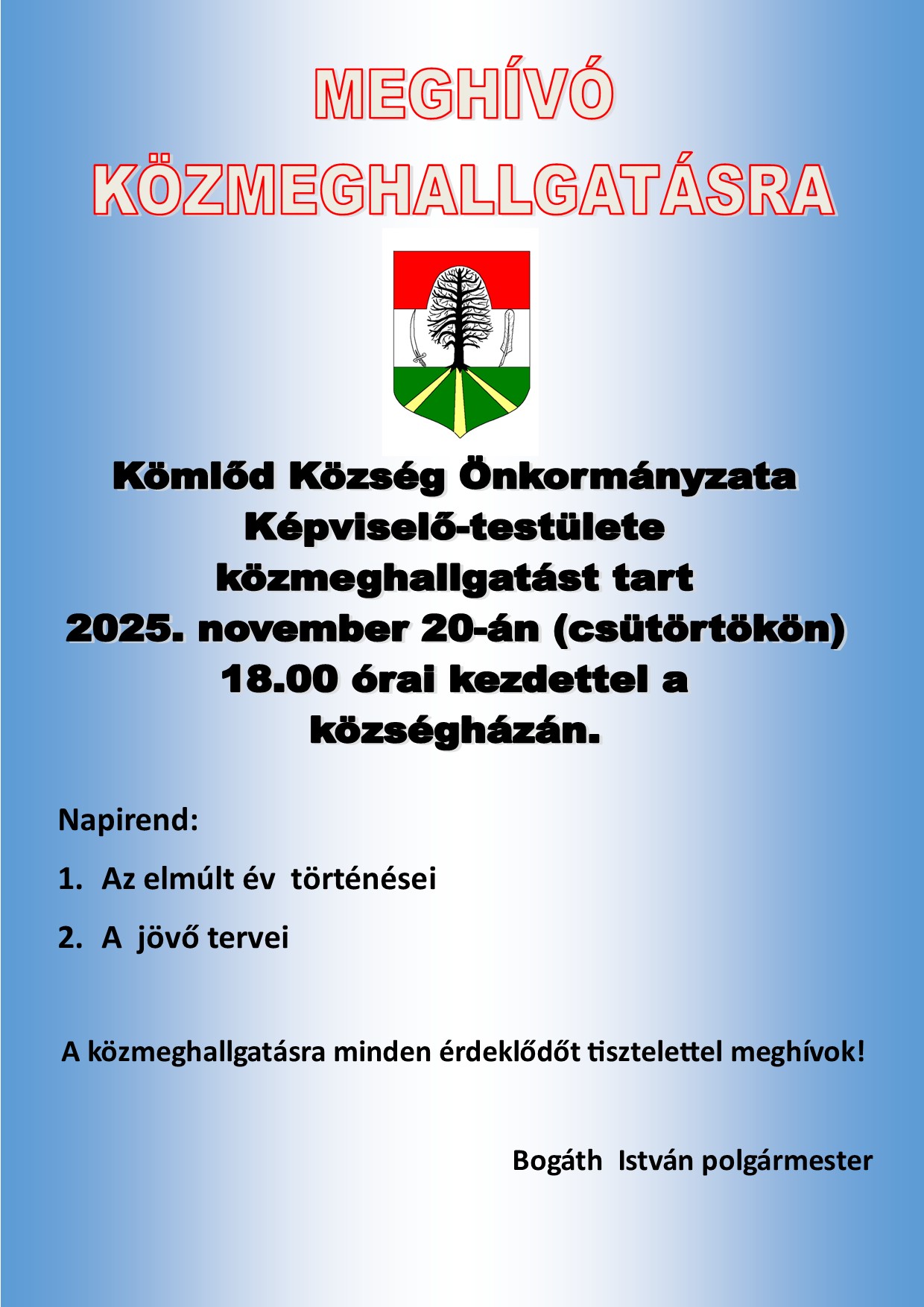 közmeghallgatás
