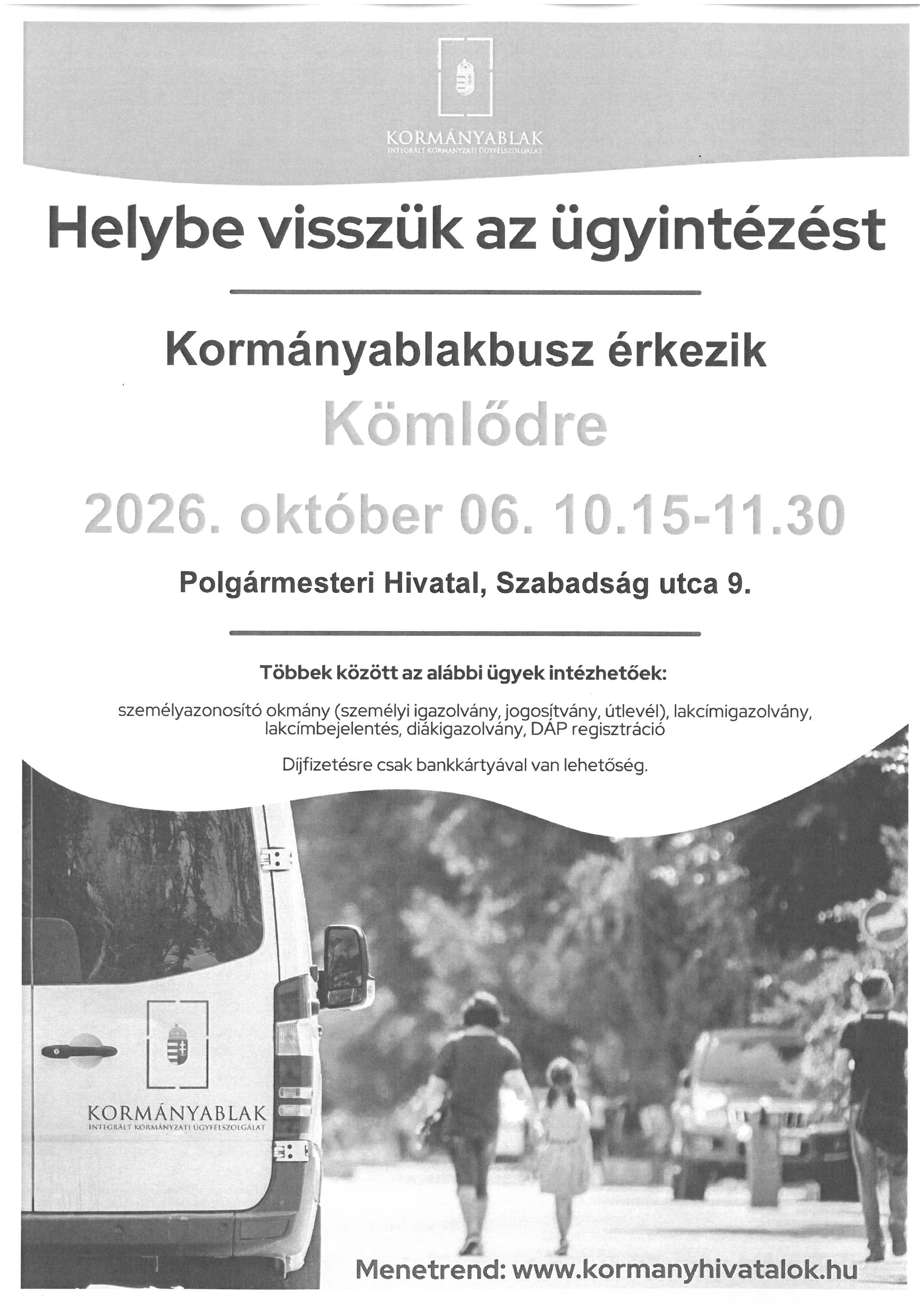 Kab busz plakát