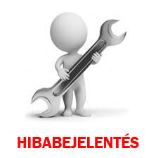 hibabejelentés