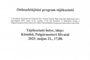 tájékoztató