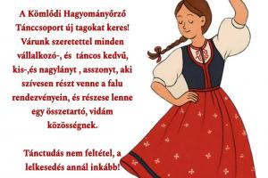 Felhívás tánccsoportba