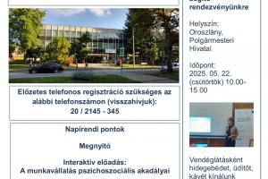 munkaerőpiaci elhelyezkedést segító rendezvény