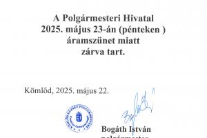 értesítés