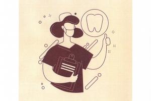 fogászati asszisztens plakát