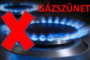 gázszünet