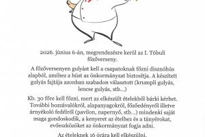 főzőverseny plakát