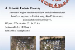 Kömlődi léptek múltunk nyomában