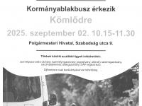 Kab busz plakát szeptember