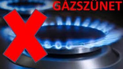 gázszünet