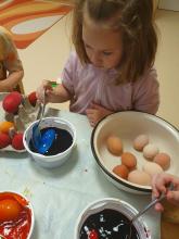 Húsvétolás az oviban