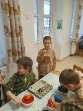 Húsvétolás az oviban